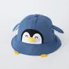 Gorro de Bebé Estilo Delgado para Primavera y Otoño Sombrero de Pescador Lindo con Protección Solar para Niños y Niñas Sombrero de Sol a Prueba de Viento para Viajes