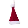 Nuevo gorro de Navidad de punto de felpa de Amazon, ropa y adorno para árbol de Navidad - Juguete de regalo de Navidad creativo