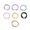 Ins Coreano Celebridad Cibernética Goma Elástica Dulce Cuerda para el Cabello Ondulada de Doble Color Anillo para el Cabello de Felpa Cola de Caballo Accesorios para el Cabello
