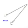 2024 Primavera Nuevo Cadena de Aleación de Zinc Accesorios para Etiquetas de Ropa Cadena Colgante Cadena Decorativa Multiusos Pantalla Publicitaria