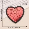 Dúo Bordado de Cuentas Frías Etiqueta Lentejuelas PET Amor Etiqueta de Tela Accesorios de Ropa Serie Día de San Valentín Calcomanías Bordadas Calcomanías de Tela DIY