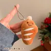 Pequeños regalos actividades de catering para promocionar el puesto muñeco de peluche lindo muñeco colgante decoración de mochila llavero