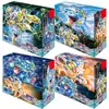 Carta Pokémon Pokémon Mega Evolução Caixa Surpresa Vmax Pacote de Cartas Pokémon Mega Evolução