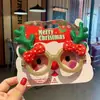 Gafas Navideñas Transfronterizas Decoración de Fiesta de Papá Noel Suministros Regalos para los Ojos de Niños Estilo Creativo Lindo