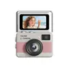 Cámara Digital Portátil Anticaída para Niños CCD Modelo Estudiante Mochila Compacta Pantalla abatible Videocámara HD Personalizada