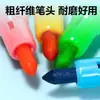 Deli Hm656-12_12-Color Bolígrafos redondos de acuarela con temática espacial (Colores mixtos) (12 colores por bolsa) Bolígrafos para dibujar y colorear