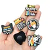 Serie de Frases de Libros Lindas Transfronterizas, Dijes para Zapatos de Dibujos Animados, Goma Suave Desmontables Accesorios para Zapatos Venta al por Mayor