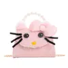 2026 Nueva Bolsa Infantil Dibujo Animado Gato Lindo Bolso Cruzado para Niños y Niñas Elegante Bolso con Estampado Accesorios para Niñas