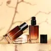 Fabricante Original Botella Hexagonal de 30ml para Base Líquida Loción Cosmética Transparente de Vidrio Botella con Dispensador Venta al por Mayor