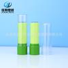 Tubo de Batom Verde Aloe Vera Batom de Cor Mutável Personalizado Material de Embalagem Tubo Redondo para Protetor Labial Plástico Tubo de Batom de 3,5g Material de Embalagem para Tubo de Batom