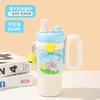 Coelho de Cartão Fofo Jumbo Novo Copo Térmico Super Fofo com Canudo Copo Quebra-Gelo de Alto Valor Grande Capacidade Revestimento Interno Copo de Água
