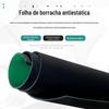 Tapete de mesa antiestático bancada de trabalho de oficina tapete de borracha 3/5mm resistente ao desgaste tecido verde escuro folha de borracha antiestática