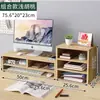 Soporte para Monitor de Computadora Elevador de Escritorio con Cajón para Estación de Trabajo de Oficina