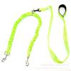 Cuerda de tracción doble personalizada a prueba de explosiones elástica para paseo de perros mascota uno-dos reflectante perro mediano y grande cuerda