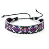 Venta caliente transfronteriza AliExpress estilo étnico Pulsera de hombre bohemia pulsera tejida Joyería de estilo chino para mujer venta al por mayor