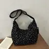 Bolsa de Hombro o Axila Casual de Moda con Lazo Nuevo de Pana Estilo Coreano Artístico 2026