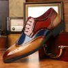 Uau, sapatos masculinos de couro feitos sob medida para exportação, sapatos de couro estilo britânico, sapatos formais masculinos de negócios, bico fino, antiderrapante, resistentes ao desgaste