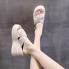 Sandalias Antideslizantes de Suela Gruesa para Aumentar la Altura 2026 Primavera y Verano Nuevas Versátiles de Moda Chanclas de Cuña para Mujer Uso en Exteriores Chanclas para Mujer