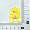 Nuevo Dibujo Animado Oso Lindo Sentado Accesorios de Goma Suave DIY Funda para Teléfono Móvil Taza de Agua Pantuflas de Algodón Parche de Plástico ABS