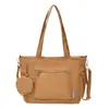 Nueva colección de otoño 2026: bolsa de mano de nylon original, gran capacidad, adecuada para estudiantes universitarios, uso casual y para ir al trabajo