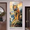 Nuevo Estilo Chino Sala de Estar Pintura de Tigre Entrada del Hogar Pintura Colgante Pintura Decorativa Tigre Bajando la Montaña Oficina Tigre Bajando la Montaña Pintura Tradicional China
