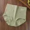 Calcinhas Femininas de Algodão Puro de Cintura Alta, Confortáveis e Respiráveis, 7A Antibacterianas, Controle de Barriga, Levanta Bumbum, Sem Costura, Forro 100% Algodão, Calcinha Triângulo