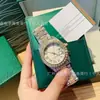 Aliexpress Comercio Exterior Nueva Moda Lujo Incrustado de Diamantes Serie Diario Reloj de Cuarzo para Hombre Laojia Daisika Watch