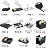 Soporte para soldador eléctrico de venta directa estricta transfronteriza, multifuncional, soporte para soldadura de estaño, mango fijo, estante para colocación de alambre de estaño
