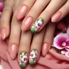 Pegatinas Europeas y Americanas Más Vendidas Sexys Dulces y Frescas para Uñas Parches Sencillos para Uñas Postizas Productos Terminados Venta al por Mayor Exportación Uñas Portátiles