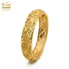 Oriente Médio Dubai pulseira de liga de cobre transfronteiriça venda quente pulseiras de areia dourada para mulheres fábrica de origem em estoque lote