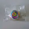 Bandas de Goma de Silicona Elástica al por Mayor del Fabricante, Gomas para el Cabello de Color Sólido Luminosas, Pulseras de Silicona de Colores Caramelo