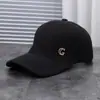 Nueva Moda Color Sólido Casual Decoración de Pedrería Etiqueta g Combinación Perfecta Gorra de Béisbol para Exteriores Casual Deportes Transpirable Gorra de Béisbol