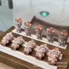 Raíz de asta de ciervo Momia pirata Accesorios culturales Pulsera DIY Cuentas espaciadoras Cuerda trenzada Colgante Accesorios creativos