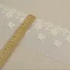 227489 Adorno de Encaje Perforado de Malla para Ropa de Mujer y Niños, Cinta de Encaje para Falda, Accesorios para Prendas, Adorno de Encaje Bordado