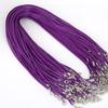Accesorios de bricolaje, collar de cera de algodón de Corea del Sur, joyería, cordón, cuerda, colgante de cristal de jade, cuerda