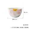 Xícara de Chá Cerâmica Full-Flower Pintada à Mão em Porcelana Branca de Argila de Jade, Conjunto de Chá Kung Fu, Xícara de Chá Pequena para Uso Doméstico, Peça Única