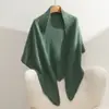 26 Otoño Invierno Hilo Grueso Jaspeado Cachemir Chal Triangular Grande para Mujer Caliente Tejido Protección para el Cuello Bufanda Casual Versátil Capa