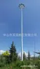 Lámpara de poste alto personalizada de fábrica para exteriores, elevación de 25 m, estadio cuadrado, LED, red solar, lámpara de poste alto
