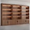 Vitrine expositora para shoppings, supermercados e lojas de conveniência; expositor para tabaco e álcool; balcão expositor de produtos especializado para salões de beleza