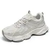 Tênis "dad shoes" estilosos e robustos no estilo de Hong Kong, nova coleção de outono masculina, tênis casuais de malha para adolescentes, adequados para ir ao trabalho, correr e esportes
