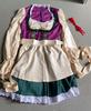 M-XL Disfraz Oktoberfest Alemania Vestido de Cerveza Manga Larga Vestido Vestido de Escenario Vestido de Fiesta de Vacaciones Vestido de Actuación