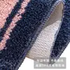 Alfombra de flocado floral, cojín para sofá de sala de estar, alfombra con mechones, sala de estudio, entrada de baño, tapete de baño absorbente de agua