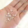 Pendientes de Plata de Ley S925 para Mujer, Tachuelas de Verano, Cuidado del Oído, Nuevos Pendientes Pequeños Simples de Moda 2024, Tachuelas para Cartílago
