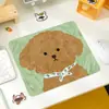 Alfombrilla de ratón de perro lindo tamaño pequeño Alfombrilla para mesa de computadora Alfombrilla de juego Borde antideslizante Bloqueo de borde Engrosada Alfombrilla de mesa para cibercafé E-sports