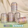 Pulseira Fio Especial Fogo Wang Jiu Zi Materiais DIY Fio para Tecelagem Tingimento Degradê Corda Colorida para Tecelagem 3/6/9/12/15 Fios