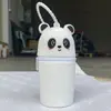 Pingente de Silicone para Presente Porta-moedas Personalizado Bolsa de Armazenamento Cilíndrica Estojo Portátil para Fones de Ouvido Chaveiro Bolsa para Batom e Maquiagem