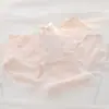 Ropa interior de algodón para mujer Clase A 10A antibacteriana de seda de morera con entrepierna extendida, bragas triangulares de algodón puro con borde de volantes de color liso para niñas y estudiantes