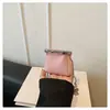 Estuche Mini de Labial Moderno y Elegante Modelo Nuevo 2026 Bolsa para Auriculares Cadena Cierre Cruzado Bolso Bolsita para Guardar Llaves y Monedas