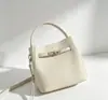 Bolsa Feminina de Couro Genuíno, Bolsa Saco, Novo Modelo 2026 Bolsa de Mão com Fivela Kelly, Bolsa de Ombro para o Dia a Dia, Bolsa Transversal Feminina