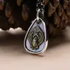 Asas de besouro em prata S925 pingente Seiko personalizado colar de prata esterlina masculino versátil retrô prata tailandesa acessórios masculinos e femininos atacado